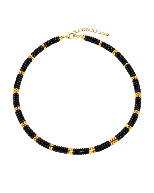Puca Luxe Collection Negro - collar de cuentas