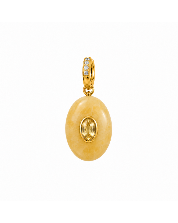 Aura Oval Natural Gem Citrina