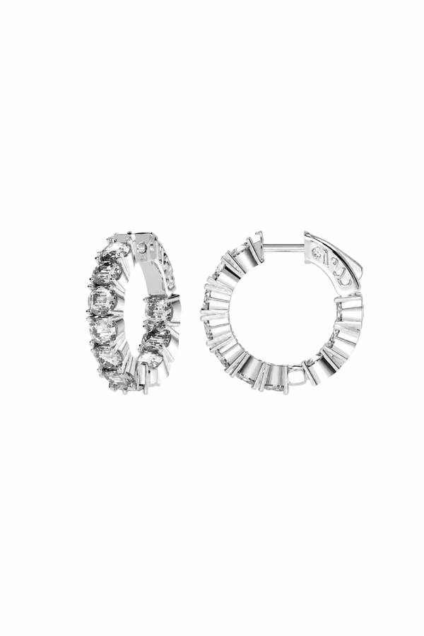 Arracadas Soleil de plata .925 con zirconias