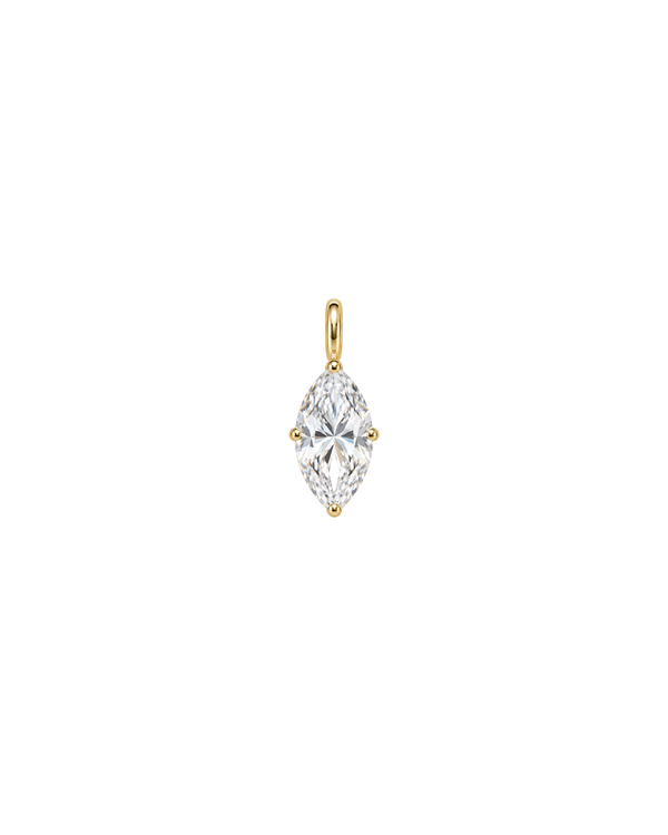Zirconia Cut Charm Marquise