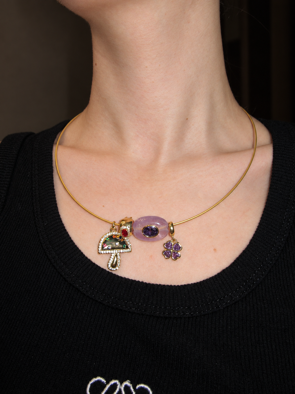 Dainty Solitaire Necklace