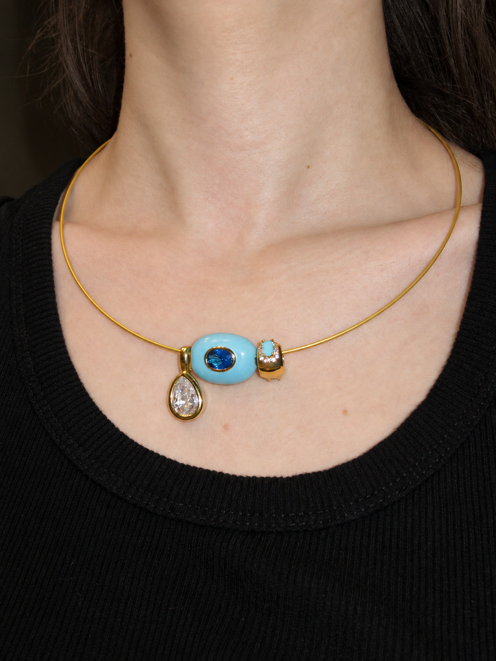 Dainty Solitaire Necklace