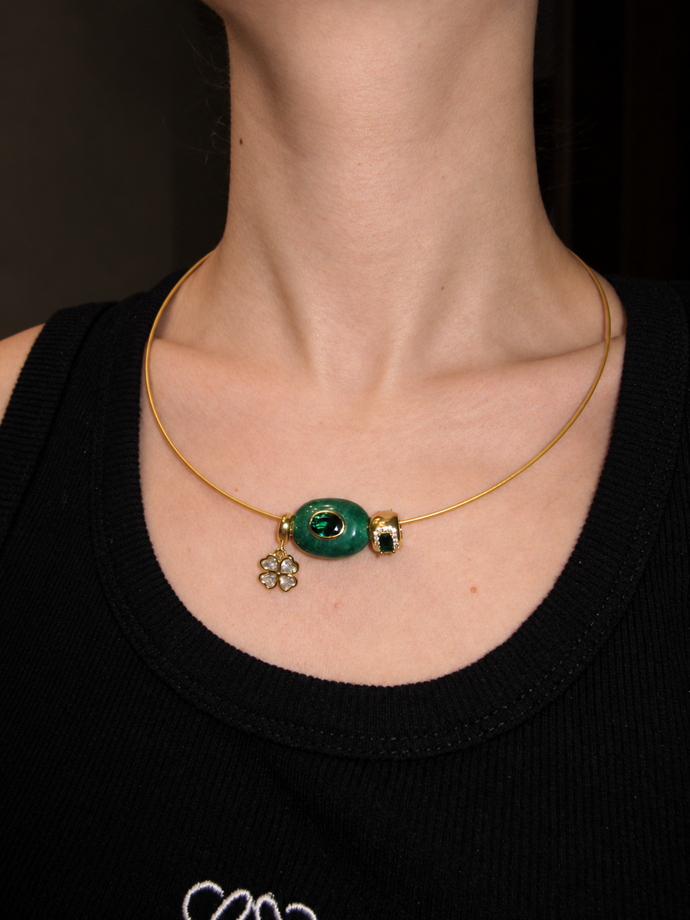 Dainty Solitaire Necklace