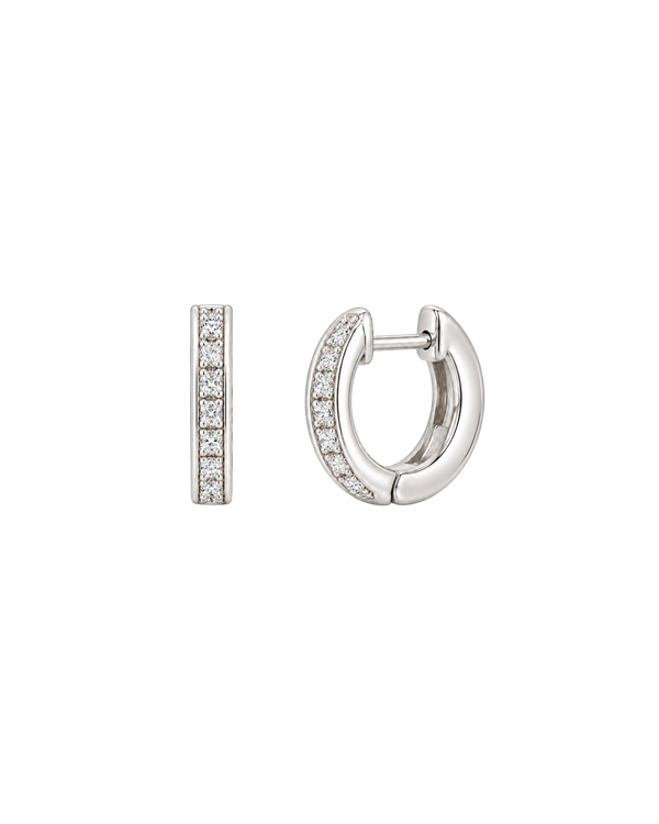 Arracadas Halo Pavé